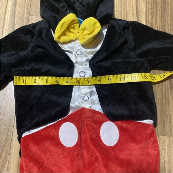 Disney Mickey Mouse Tuxedo Costume. 9-12 Months Disney Parks Vacation Full Body - Picture 5 of 8